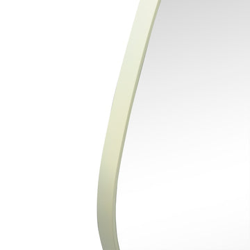 Everly 20 in. W x 42 in. H Large Irregular Framed Decorative Wall Mirror - JONATHAN Y